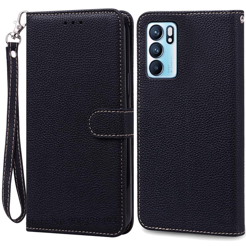 Для OPPO Reno 6 чехол-кошелек кожаный флип-чехол для OPPO Reno 6 5G чехол OPPO Reno 6 Pro 5G чехол для телефона Reno6 Pro Plus Coque Fundas