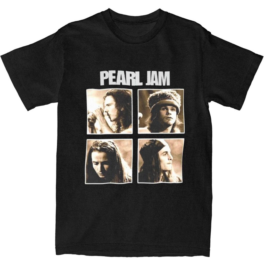 Футболка Pearls Jams Летняя Вечная Радость Счастье, найденное в Музыке Веселые Футболки Хлопковая Футболка Харадзюку для Мужчин Одежда с Принтом
