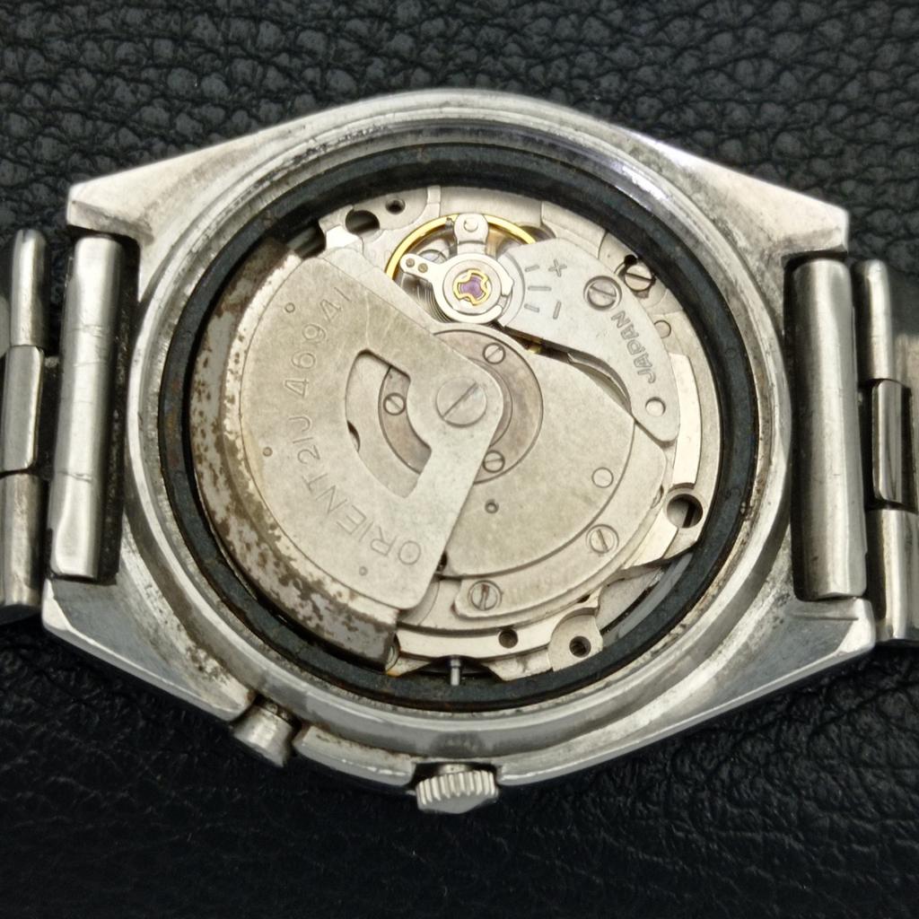 GENUINE VINTAGE ORIENT CRYSTAL JAPAN AUTOMATIC 46941 MENS WATCH A701899-5 R207-a701899