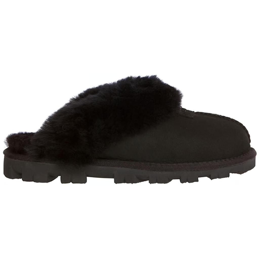 UGG Кокетливые тапочки на одной педали Черные тапочки Женские 5125-BLK