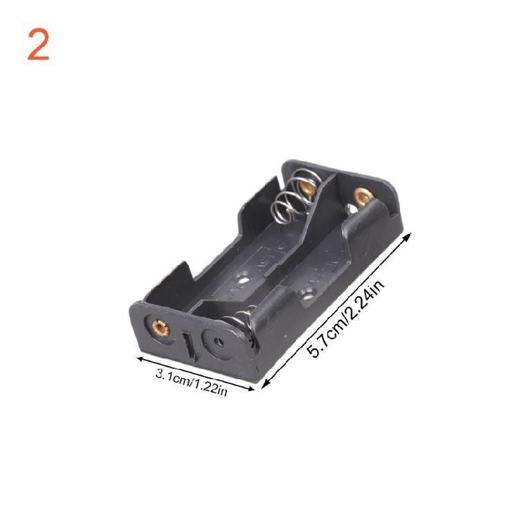 Heavy Duty 2A Battery Holder With Solderable Contacts Plastic Metal Hybrids Construction For Prolonged Use