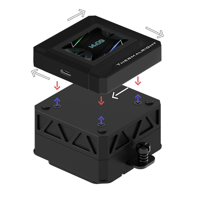 Thermalright FW360 SE Ice Armor ARGB 360 AIO Liquid Cooler with LCD Display