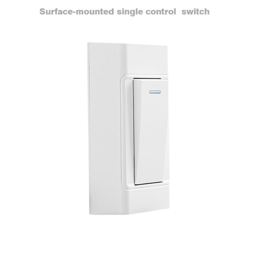 New 1 Gang 1 Way Surface-mounted Control Switch 110~250V Hand-pinched Mini Switch 2 Gang 2 Way Small Switch Bedside