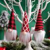 Faceless Doll Gnome Ornaments Plush Knitting Small Pendant Plush Doll Ornaments Tree Pendant Christmas Decorations Home Decor