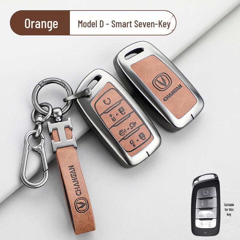 Changan Nuomi Corn Key Case: Lumin Square Candy Car Key Shell for Men & Women