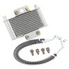 Clear Motorcycle Radiator Engine Oil Cooler Motocross Oil Cooler Dirt Pit Bike For 150-250Cc GY6