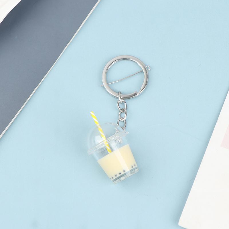 Bubble Tea Diy Брелок Высокое Качество Акриловый Кулон Рюкзак Брелок Подвески