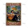 ARTISIAN Vintage Motorcycle Metal Tin Sign Decorative Plate Wall Art Metal Poster Bar Home Metal Plaque Studio Industrial Decor