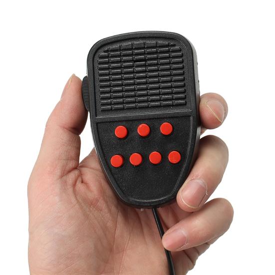 7 звуков громкого рога полицейской пожарной машины предупредительная сигнализация 150 дБ сирена PA динамик