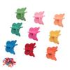 100pcs Mini Butterfly Hair Claw Clips Matte Adorable Hair Accessories Small Hair Clips for Women Gir