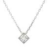 Lala Christie Platinum Necklace with PT900 0.1ct Diamond, Platinum, Lp71-0022-pt