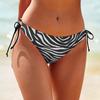 Винтажные плавки бикини с высокой талией и регулируемыми завязками — полностью закрывающие купальники в различных узорах и цветах