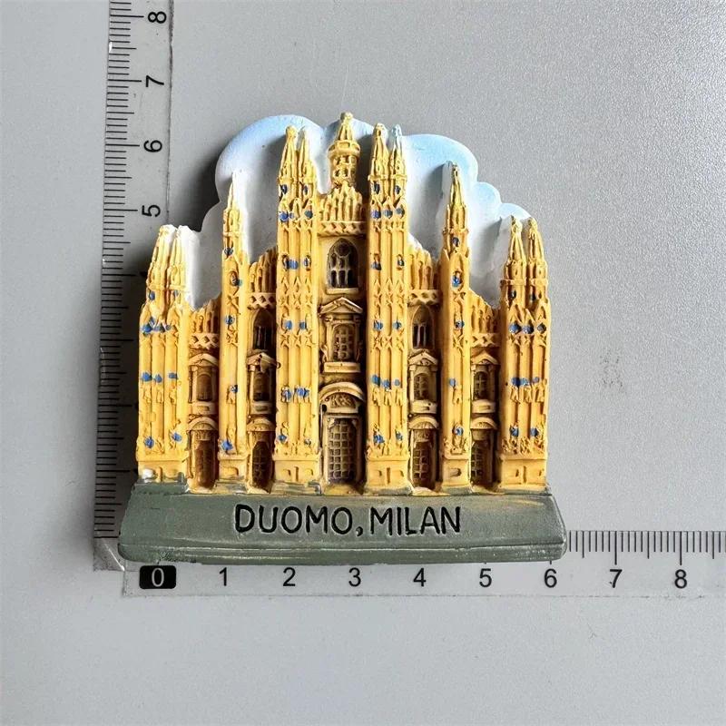 Италия Милан Магниты на холодильник Мадрид Флоренция Тоскана Сирмионе Лечче Венеция Туристические сувениры Магнитные наклейки на холодильник Подарочные