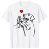 Labrador Retriever Love Golden Black Lab Dad Mom T Shirt Dog Lover Streetwear Short Sleeve Pet Animal Birthday Gifts T-shirt Men