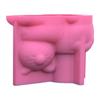 Cute  Pen Holder Silicone Molds Table Ornament Mould Plasters Making Tool Succulent Planter Mold Easy To Clean