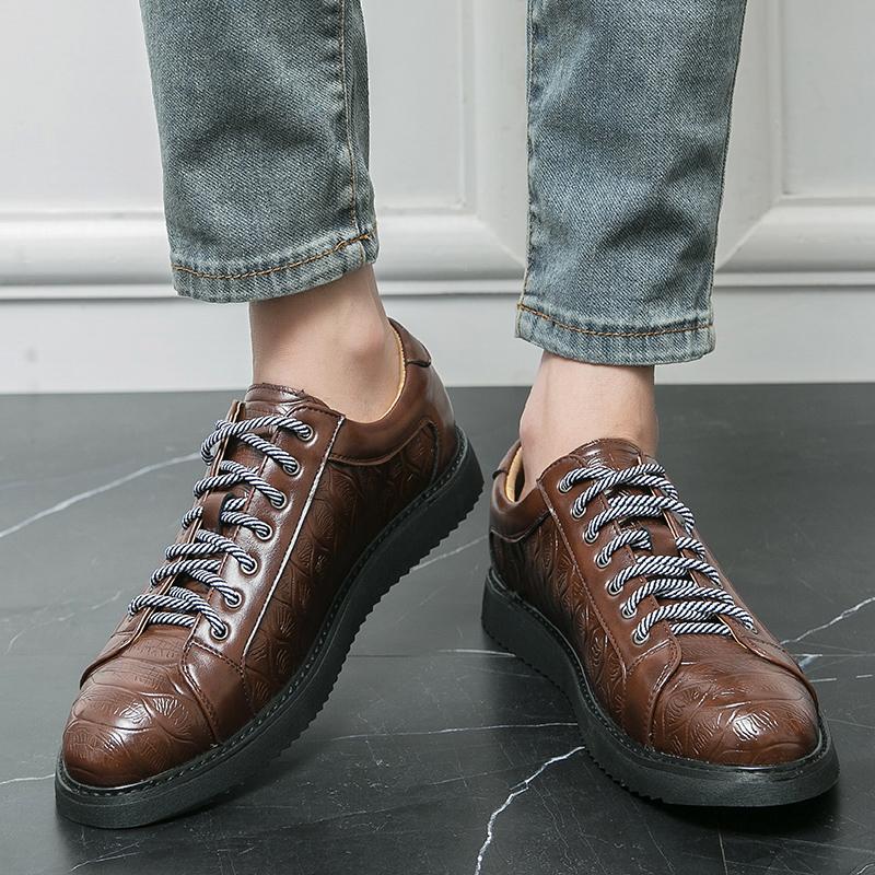 Дизайнерские брендовые модные мужские туфли-оксфорды с ремешком и высококачественной подошвой, мужская деловая повседневная обувь для отдыха на природе, обувь для вождения