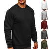 Men's Sweater Solid Fashion Round Neck Long Sleeve Knitted Top