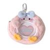 Cartoon Mini Badge Holder Bag Cute Animal Badge Display Purse Portable Photo Storage Bag  Lipstick