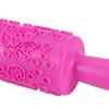 Rose Heart  Butterfly Honeycomb Fondant Rolling Pin Engraved Pattern Cake Rolling Pin  DIY Bakeware
