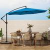 10ft Patio Umbrellas Offset Outdoor Umbrella Cantilever Hanging Umbrellas w/Infinite Tilt,