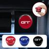 BBAT7 Car Cigarette Lighter Waterproof Cover Dustproof Protective Accessories For Ford GT Logo Button Cover Interior Accessories