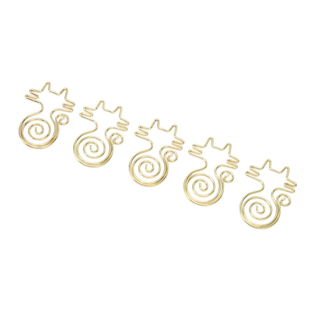 150 шт. скрепка в форме кошки, очаровательная, устойчивая к выцветанию, противоскользящая, забавная скрепка для офиса, школы, дома