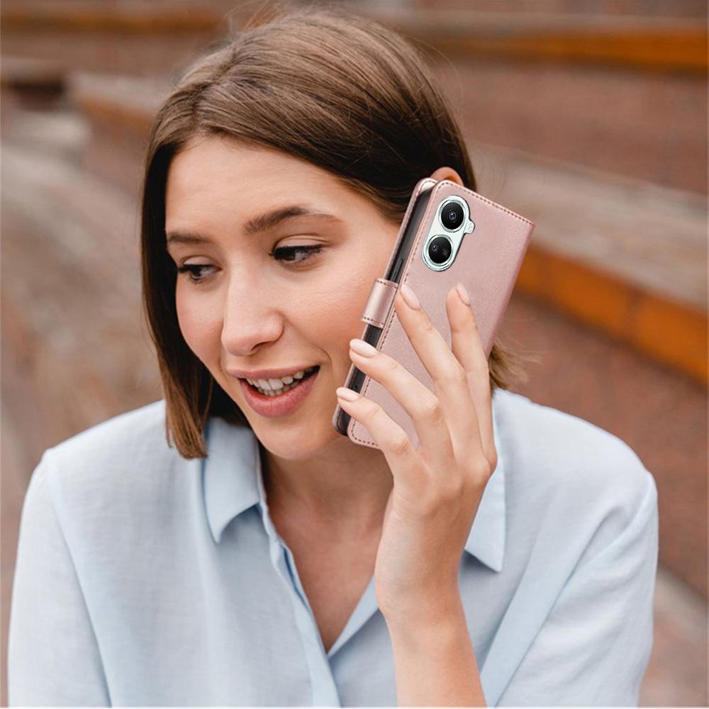 For Xiaomi Poco X7 Pro 5G/Redmi Turbo 4 5G Case RFID Blocking Leather Wallet Flip Phone Cover with Wrist Strap