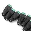 10 шт. DC Power Female Connector Кабельный адаптер Штекер для светодиодной ленты
