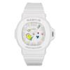 Женские часы Baby-G Аналоговая серия Playful Hearts Белый циферблат Кварцевые BGA-10-7A 100М