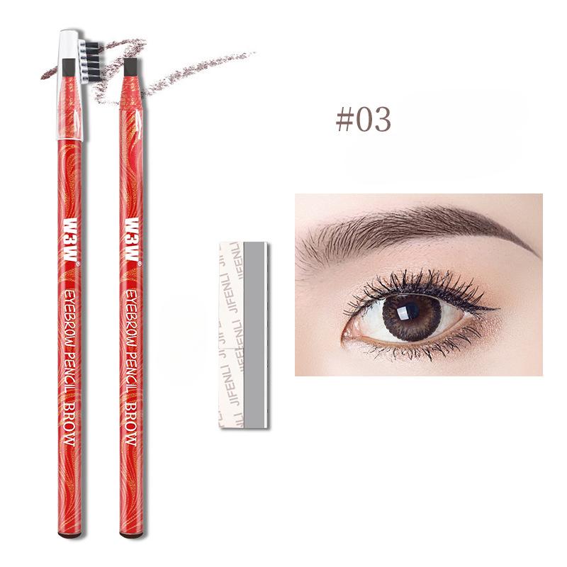 Нить-карандаш для бровей, водонепроницаемый, не размазывающийся, визажист, твердый стержень