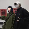 Осенне-зимний парный свитер для мужчин и женщин, ретро флисовый свободный bf флисовый топ, куртка, тренд