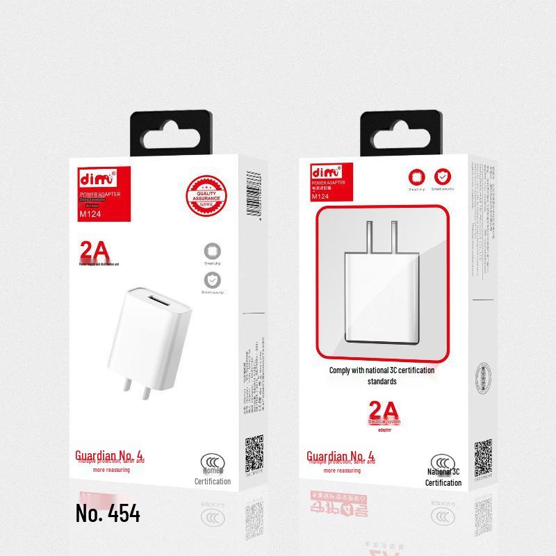 Сертифицированный 3C Быстрое зарядное устройство 2А и набор кабелей данных Type-C для Android, Apple, Huawei