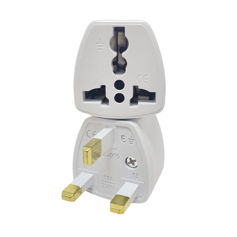 Universal Adapter: EU/US/Malaysia to UK Plug Converter