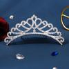 Bridal Crown Hair Accessories Hair Comb Princess Birthday Cake Decoration Ornaments Alloy Rhinestone Comb Crown