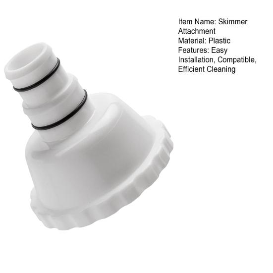 Vacuum Adapter Skimmer Attachment for Summer Waves RP/RX Filter Systems Ground Pools Floating Skimmer Adapter Replacement Accessories