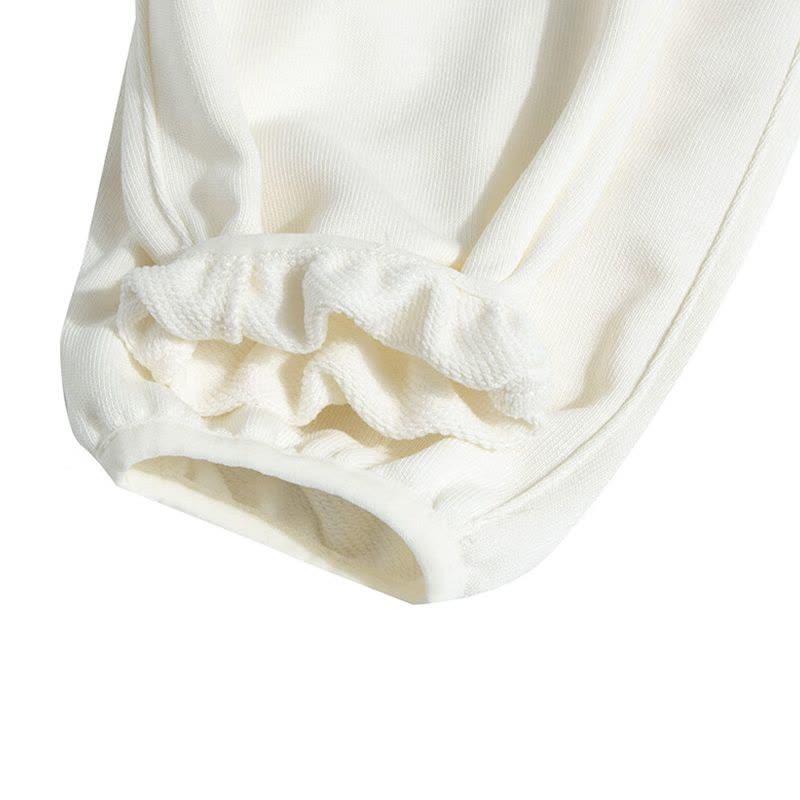 Nike Трикотажные манжеты, дышащие спортивные повседневные брюки, женские, белые DA6466-110