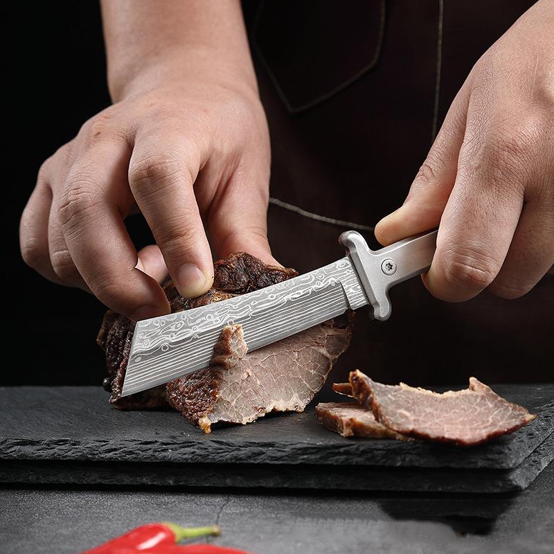 Кухонный нож, нож для хлеба, кухонные ножи из нержавеющей стали, высококачественный нож для мяса, острый лезвие, инструмент для приготовления пищи