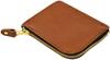 Tochigi Leather Coin Case Tanned Leather Made In Japan 7color Free Brown (Tochigi Leather)