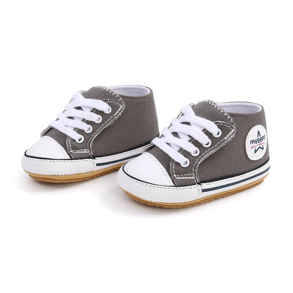 MYGGPP Casual Canvas Baby Shoes Moccasins Baby Shoes Toddler Shoes
