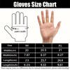 Winter Cycling Warm Gloves for Unisex Outdoor Sports Running Windproof Touch Screen Full Finger Gloves Washable Non Slip Gloves