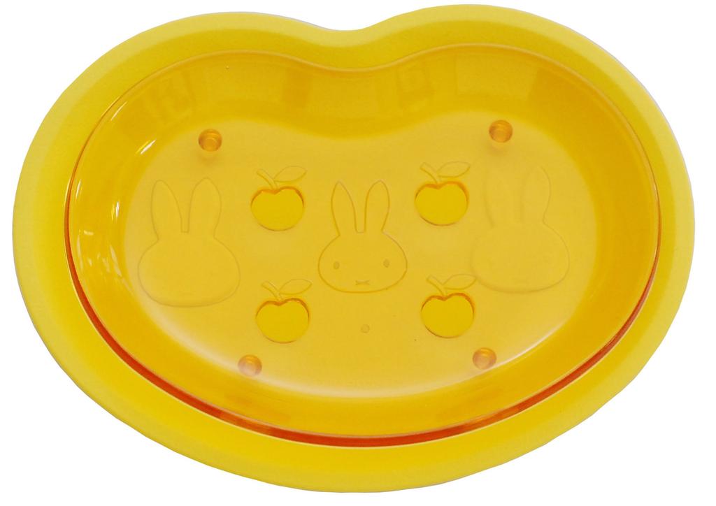 Ai Collection Miffy Soap Dish with Made in Perfect for Bathroom and Stylish and Cute Perfect for Washing Miffy Miffy Soap or W138 x Ai Ishikawa Resin