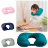 Portable Automatic Air Inflatable Pillow Super Light U Shape Neck Cushion  Office Lunch Breaks