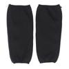 1 Pair Winter Knee Warmers Zipper Thicken Soft Velvet Lining Leg Warmer Sleeves for Men Women