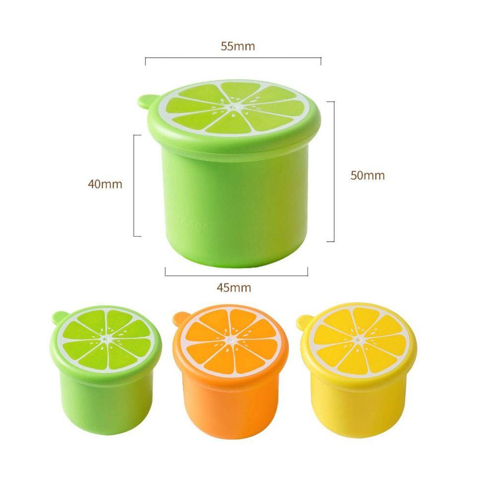 PE Ice Cube Mould Lemon Pattern Ice Cube Tray Simplicity Mould