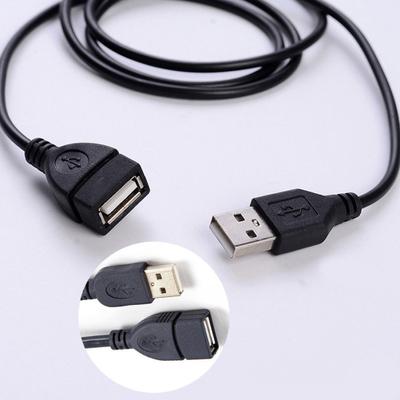 Удлинительный кабель USB 2.0, 1 м, штекер-мама, провод синхронизации данных, разъем адаптера шнура