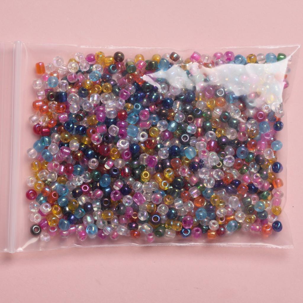 High Quality DIY Accessories Loose Beads 500-100Pcs 2/3/4mm Pendant Jewelry Making Mini Bead Glass DIY For Necklace Bracelet