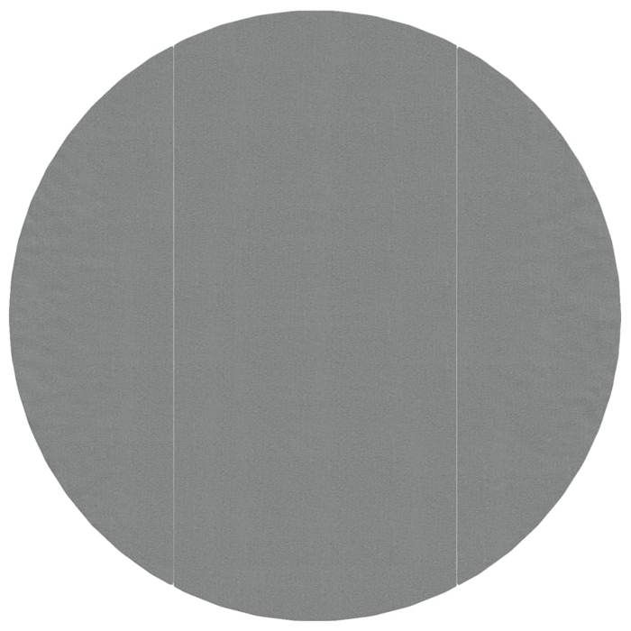 VidaXL Pool Cover, Round Ground Mat, Pool Cover, Pool Protection Garden Terrace, Light Grey Ø366 Cm 94217