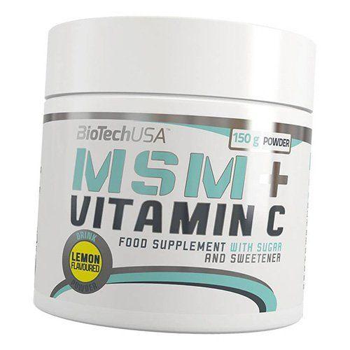 Метилсульфонилметан с Витамином С, MSM+Vitamin C, BioTech (USA) (03084006)