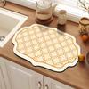 Специальная форма кухонной посуды Дренажная прокладка Теплоизоляционная прокладка Бытовая столешница Абсорбирующая нескользящая моющаяся подставка под прибор Абсорбирующая масло