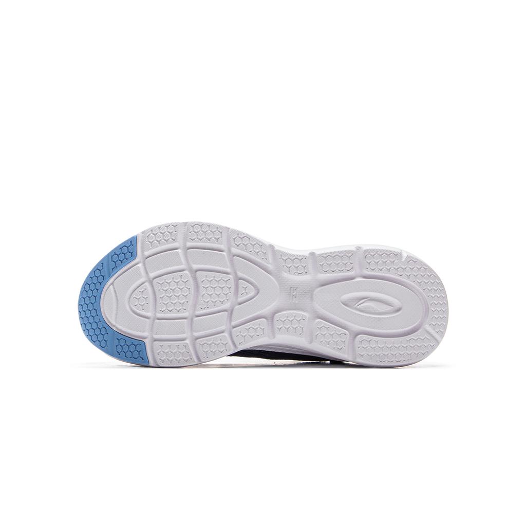 Li Ning Детские беговые универсальные амортизирующие кроссовки с низким верхом Детские кроссовки Темно-синие YKFV062-13